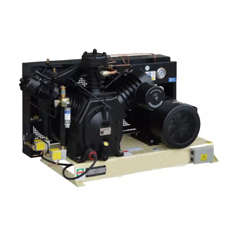 Hengda High Pressure Piston Air Compressor H0621A 30bar Stationary CNG Booster Low Noise Oil Lubrication Hot Sale Engine Motor