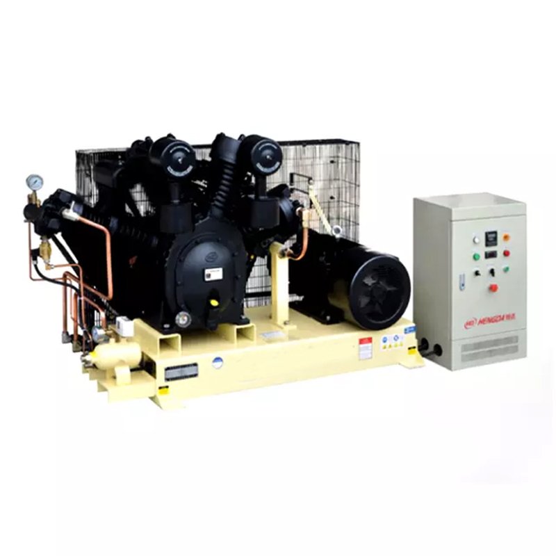 Hengda High Pressure Piston Air Compressor H0621A 30bar Stationary CNG Booster Low Noise Oil Lubrication Hot Sale Engine Motor