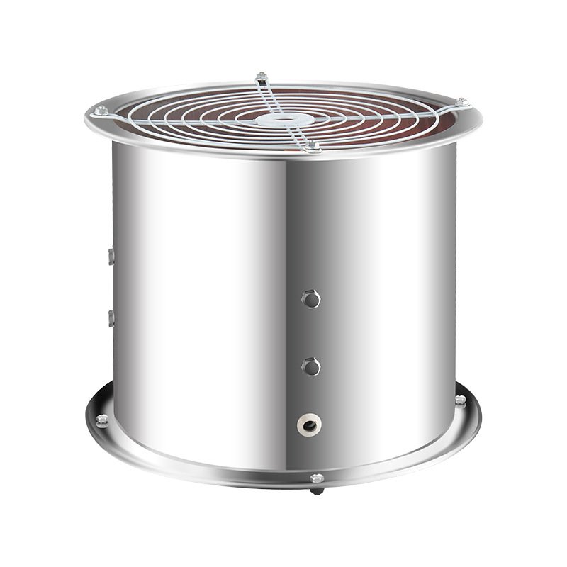 High-Speed Industrial Exhaust Fan Stainless Steel Axial Flow Duct Extractor Heavy-Duty Electric Air Blower OEM/ODM