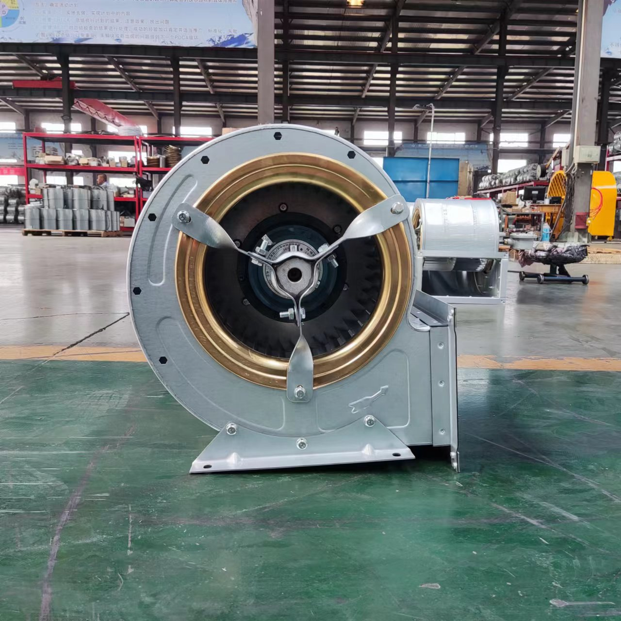 Customized 310mm EC Backward Curved Blade Centrifugal Fans 230V 50/60Hz Free Standing Mount Stainless Steel OEM/ODM Supported