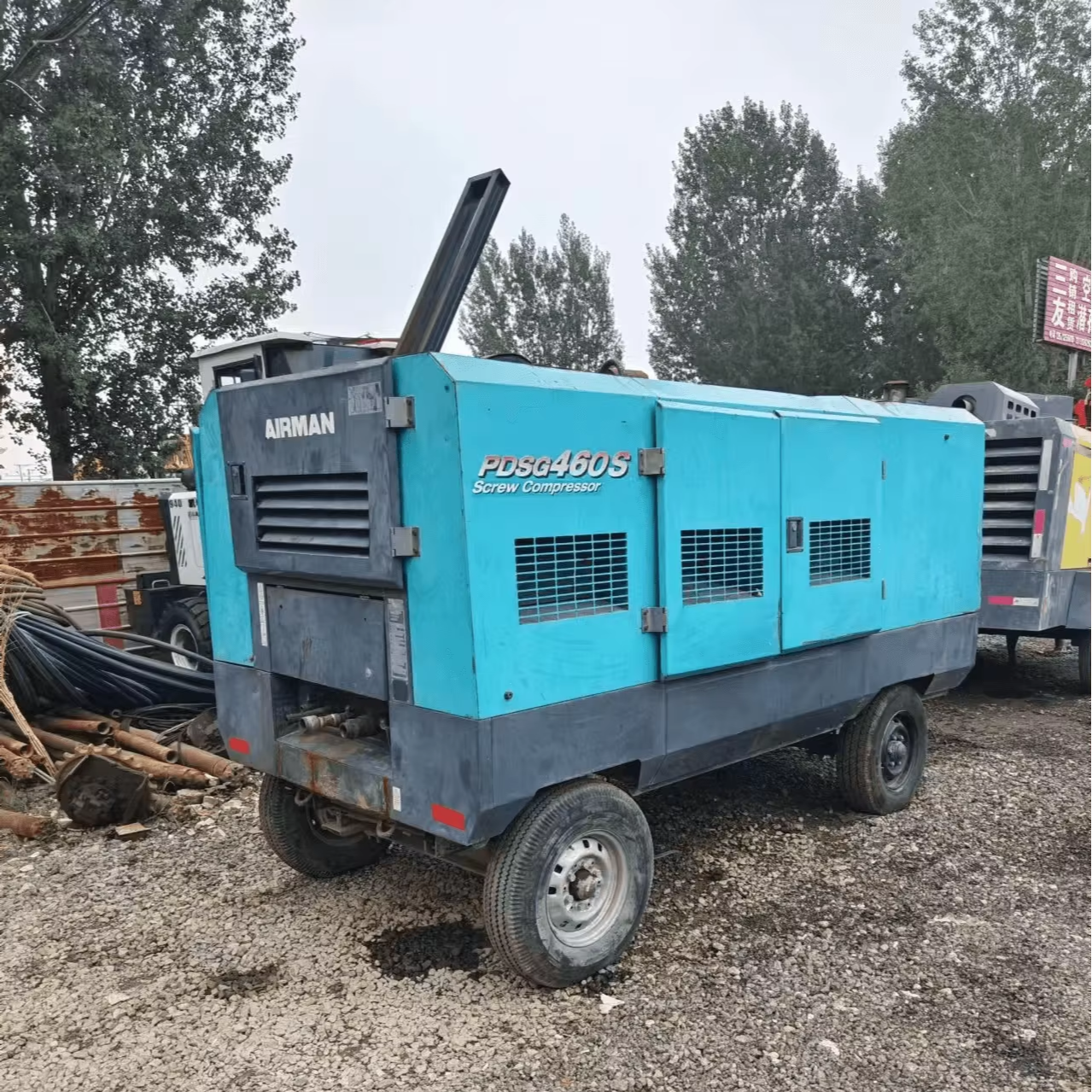 Second-Hand High Quality Portable Screw Air Compressor 118Kw Compressor for Sale
