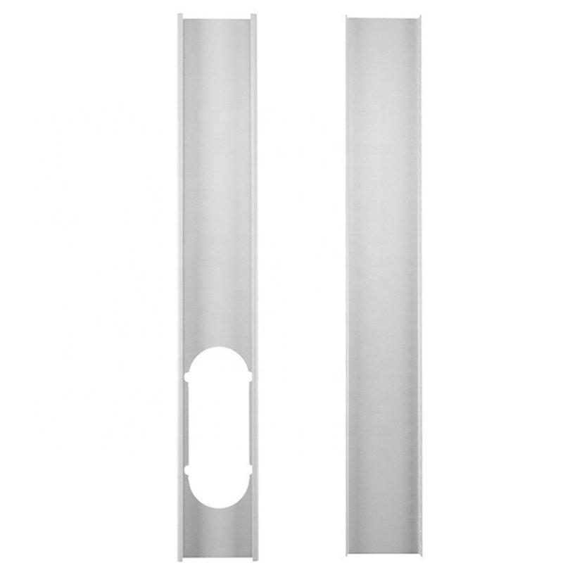 2Pcs 1.3m Window Ac Bracket Adjustable Window Sealing Splint Window Slide Kit Plate Portable