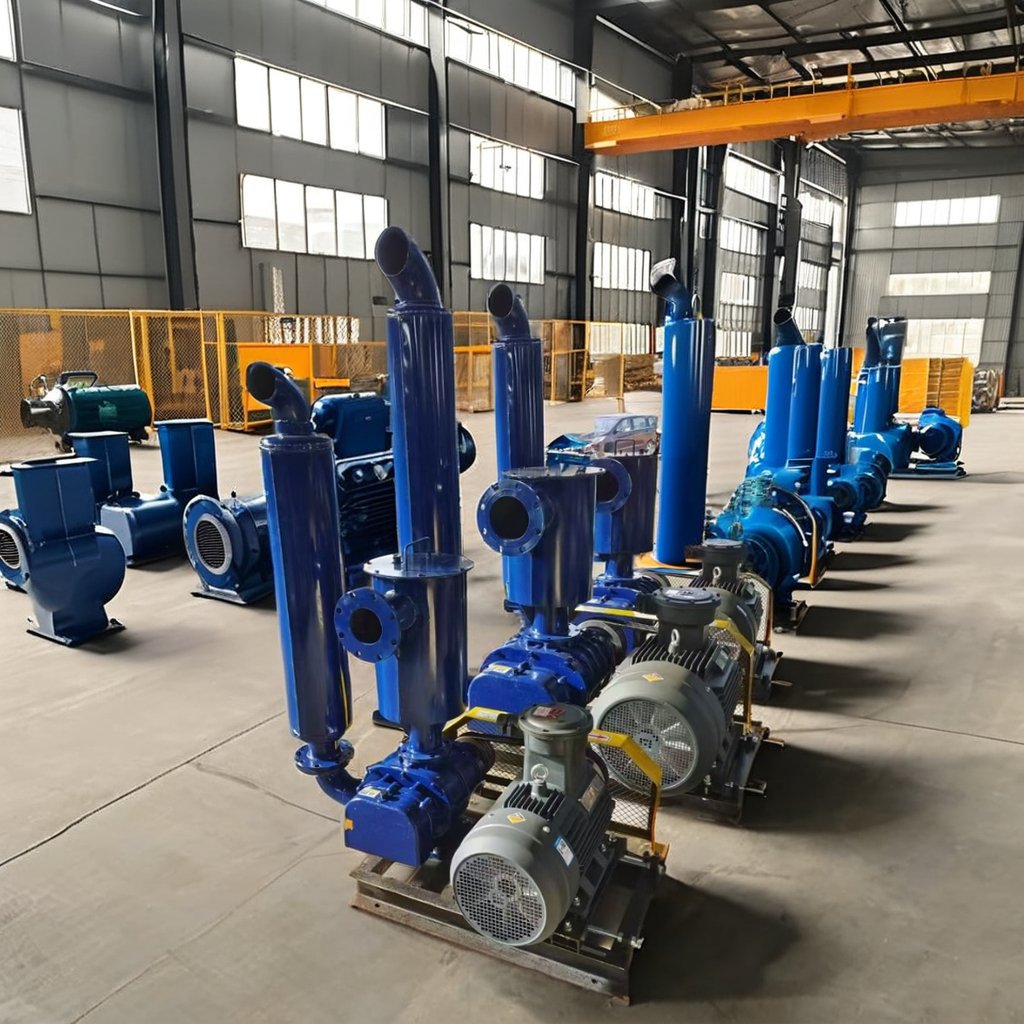 Hot Sale Customized 220V Industrial Roots Electric Blower Vacuum Pump OEM Roots Blower Fan