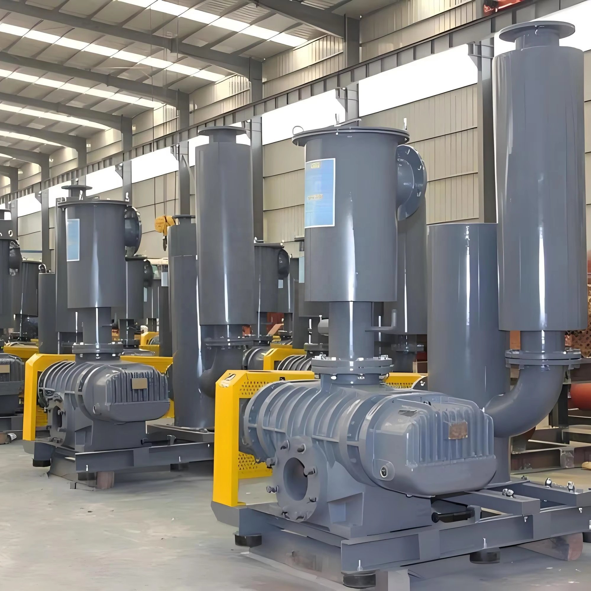 Hot Sale Customized 220V Industrial Roots Electric Blower Vacuum Pump OEM Roots Blower Fan