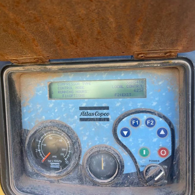 Atlas XAVS206 C Diesel Air Compressor 12.5m3/min 14bar 132kW Second-Hand Used Air Compressor