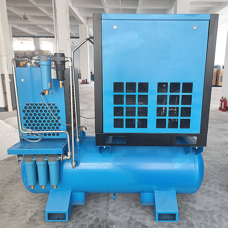 Industry Silent 15KW 22KW 37KW Combined 16bar VSD Screw Air Compressor for Fiber Laser Cutting Machine Equipment