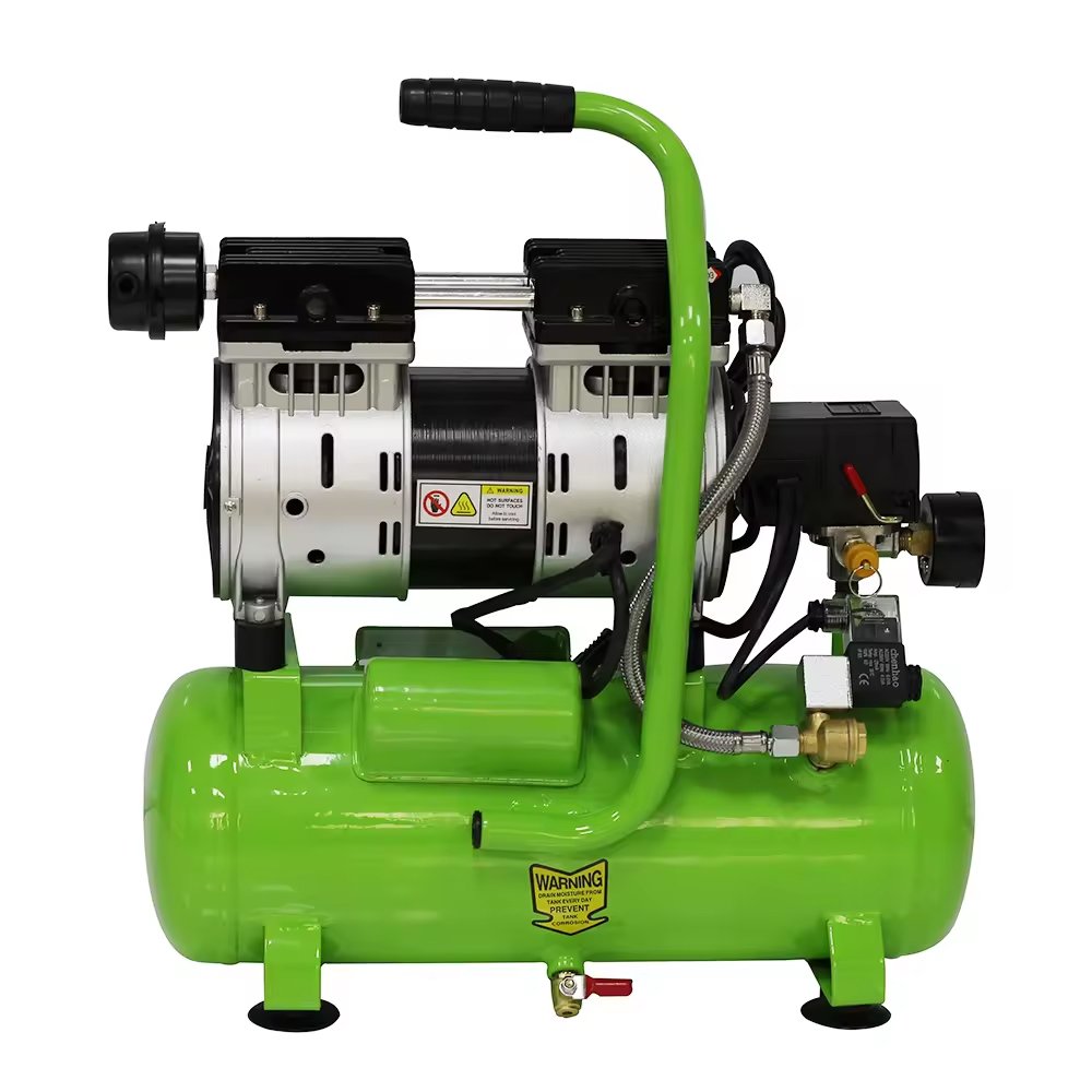 High Speed Medical 220 Volt 8bar 115psi Ac Dental ultra Silent Oil Free air Compressor Prices