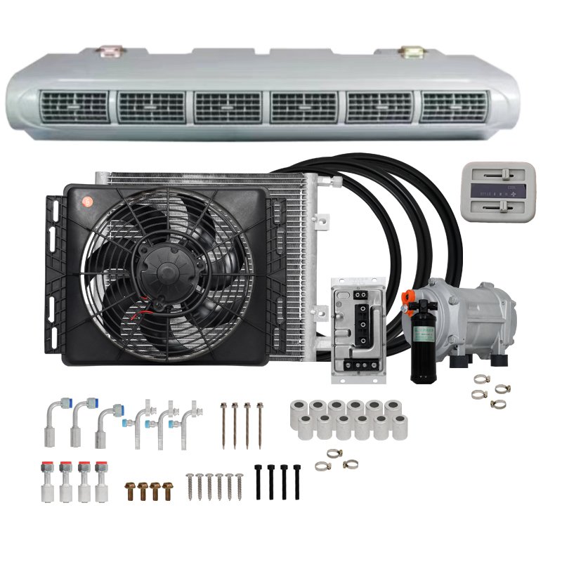 12v/24v Car Model Air Conditioner Evaporator Type Air Conditioner Condenser Split Air Conditioner