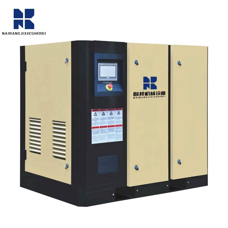 Energy Saving 37KW Industrial Compressors Single Phase Rotary Screw Air Compressor for Sale Air Air-compressors