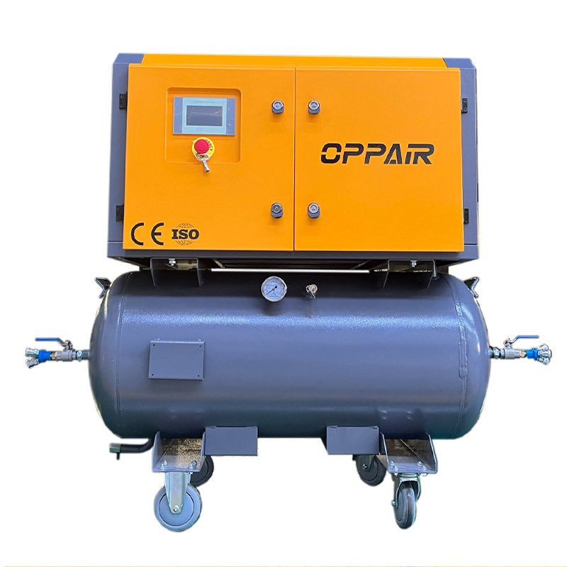 High Pressure 2-In-1 120L 200L Air Compressor With Air Tank