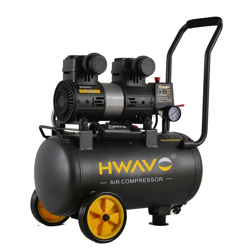 High Speed Piston Portable Silent Electric Oil-Free Oil Free Air Compressor From China Wholesale