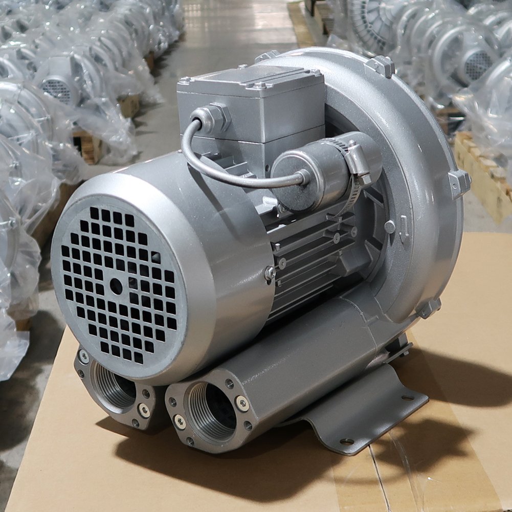 220v/380v Ring Blower 1hp 0.75kw/0.85kw Pool Pond High Pressure Side Channel Blower for Aquaculture