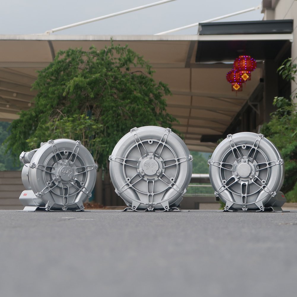 220v/380v Ring Blower 1hp 0.75kw/0.85kw Pool Pond High Pressure Side Channel Blower for Aquaculture