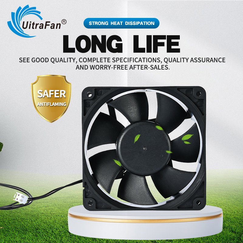 12038 AC Fan Clothes Dryer Cooling Fan Voltage 220v Cabinet Equipment Cooling 12cm