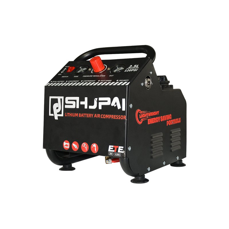 2025 New Type Professional Electrical air Compressor Factory Direct Sales Portable Battery Oil Free air Compressor 2.7L 300W
