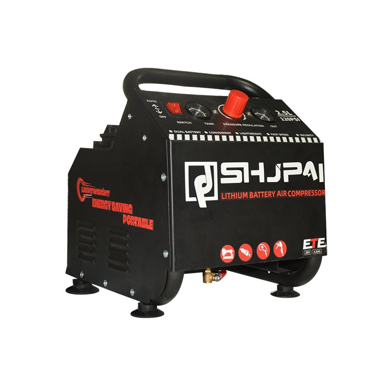 2025 New Type Professional Electrical air Compressor Factory Direct Sales Portable Battery Oil Free air Compressor 2.7L 300W