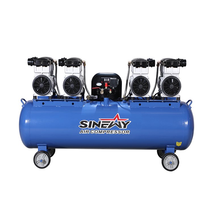 SINEWY Electric Industrial 150 Liter Compressors Silent Oil Free Air Compressor