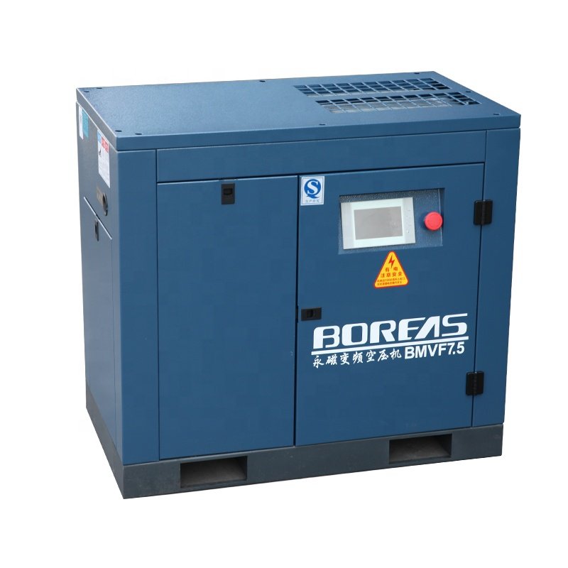 BMVF Series Permanent Magnet Motor Industrial 380V 125psi Rotary Screw air Compressor