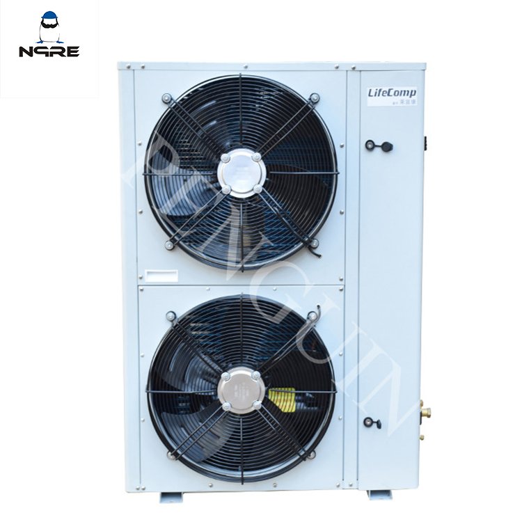 Scroll Compressor Box 5HP Double Two Fan air Cooler Condensing Unit