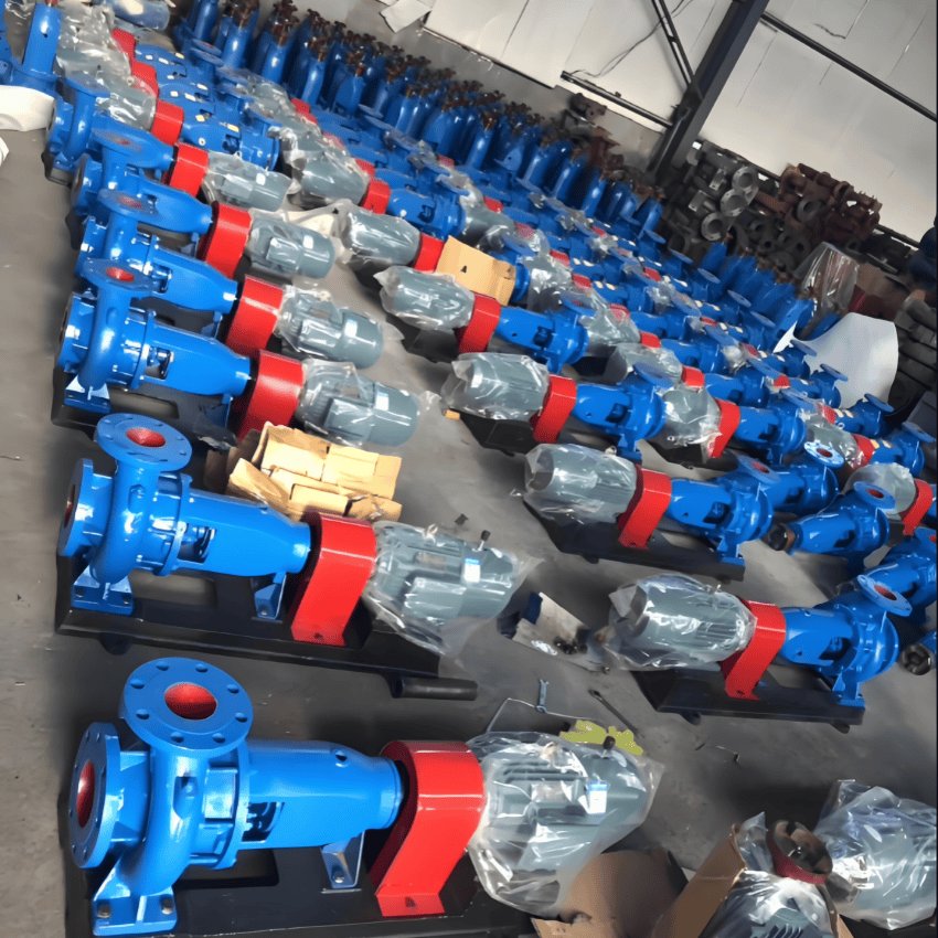 Single Blade Suction Pump for Agricultural Irrigation. Air Conditioning Circulation Pump. Made in Chinese Factories6 Inches