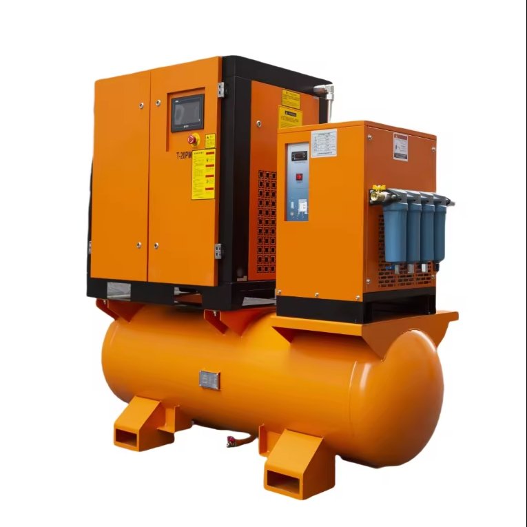 High Quality Steel Electric Mini Portable Scroll Air Compressor Air Tank Air Screw Compressor