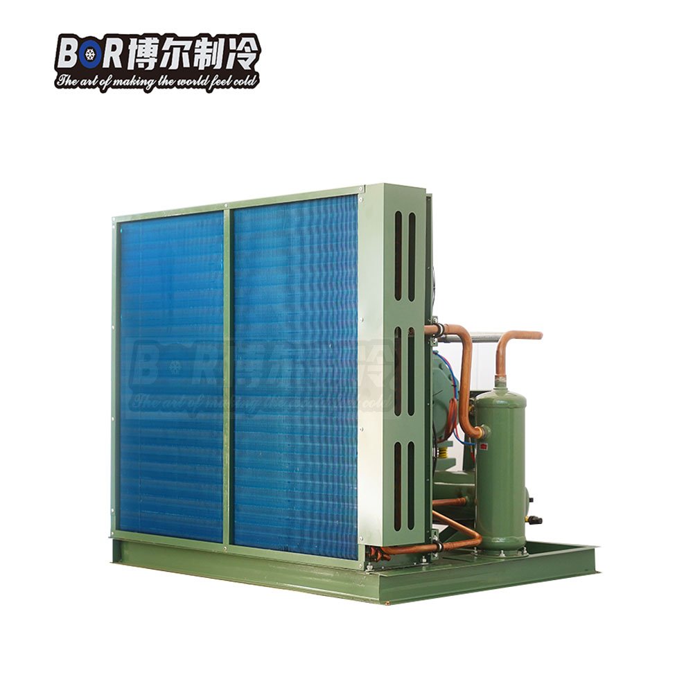 Compact 380V Air-Cooled Condensing Unit for Commercial Refrigeration