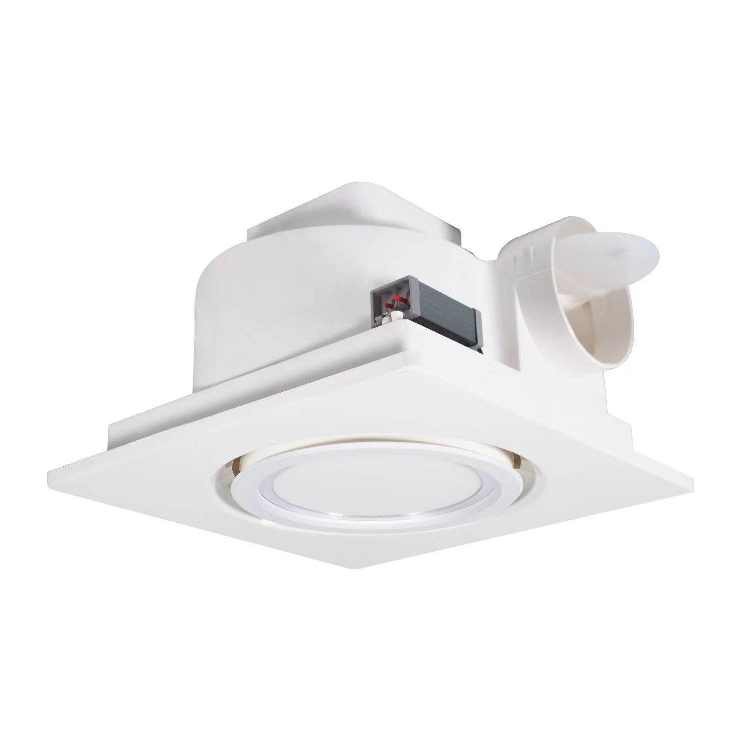 Customized Logo Brand 10 Inch Mushroom Toilet Ceiling Bathroom Window With Louver Air Extractor Fan