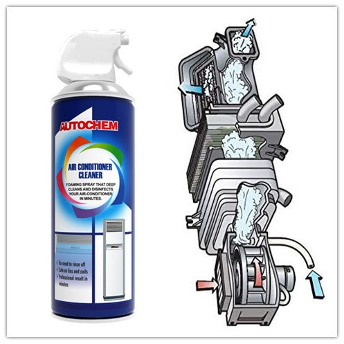 500ml High Quality Direct Factory Supply Air Condition Cleaner Spray for Home and Car