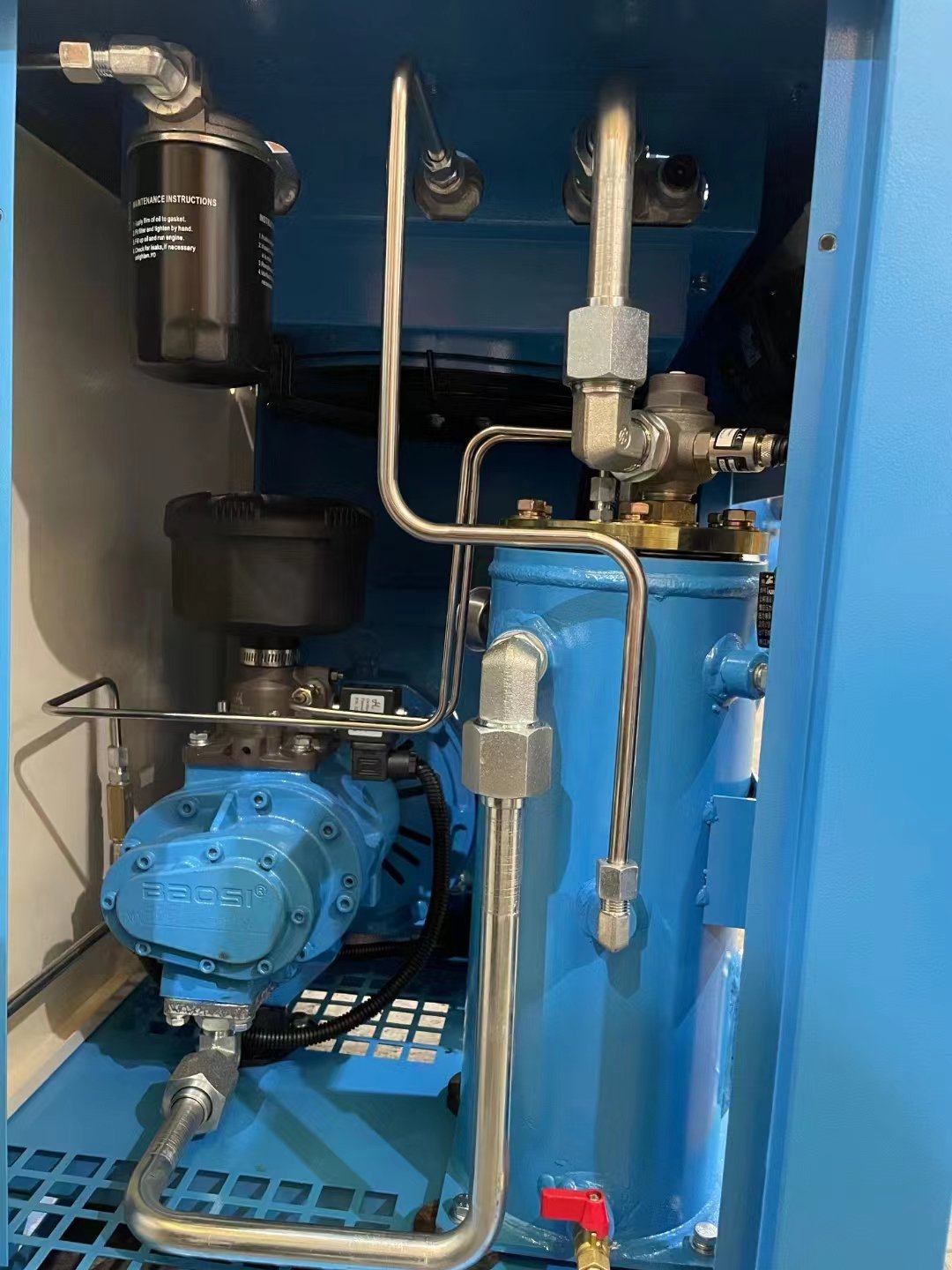 7.5KW 10HP 53cfm Rotary air Compressor PM VSD Synchronous Frequency Conversion Motor Energy-saving Screw air Compressor