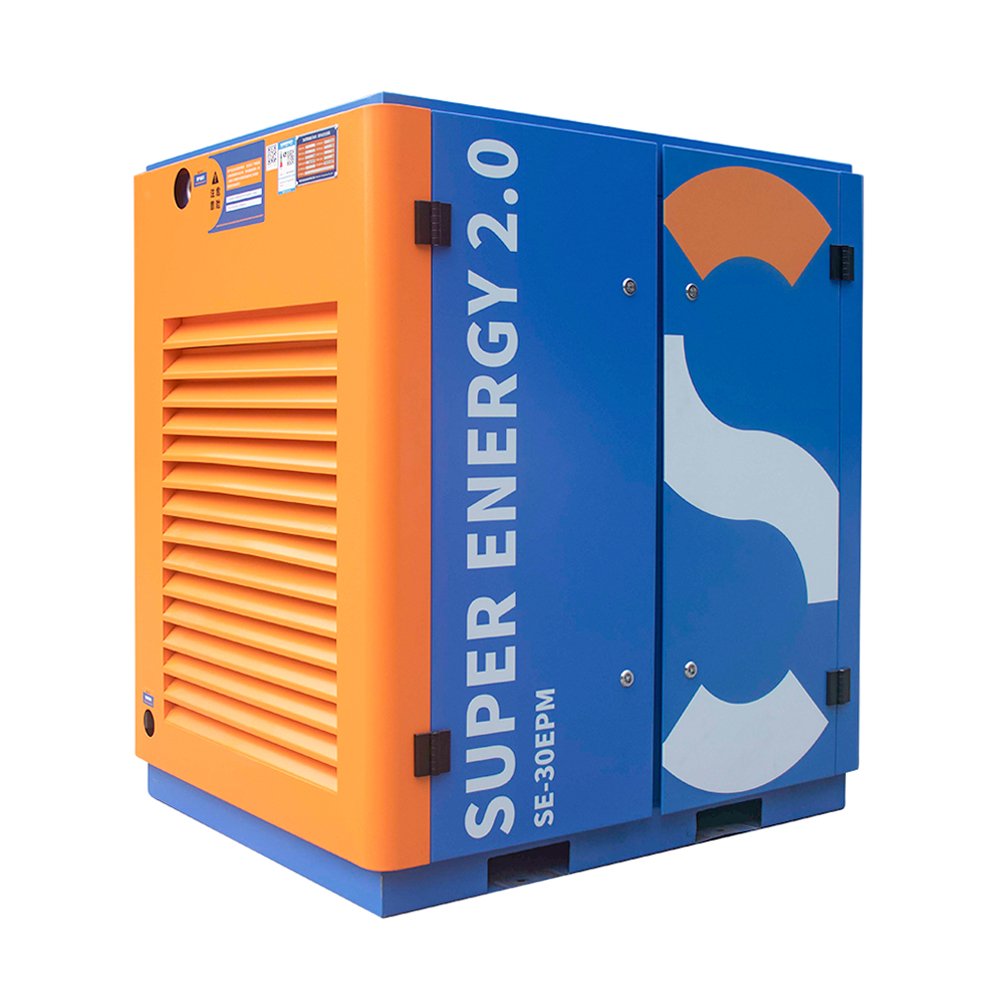 SE-15EPM 15 hp 11kw Oil Lubrication Power Frequency Stationary Screw air Compressor