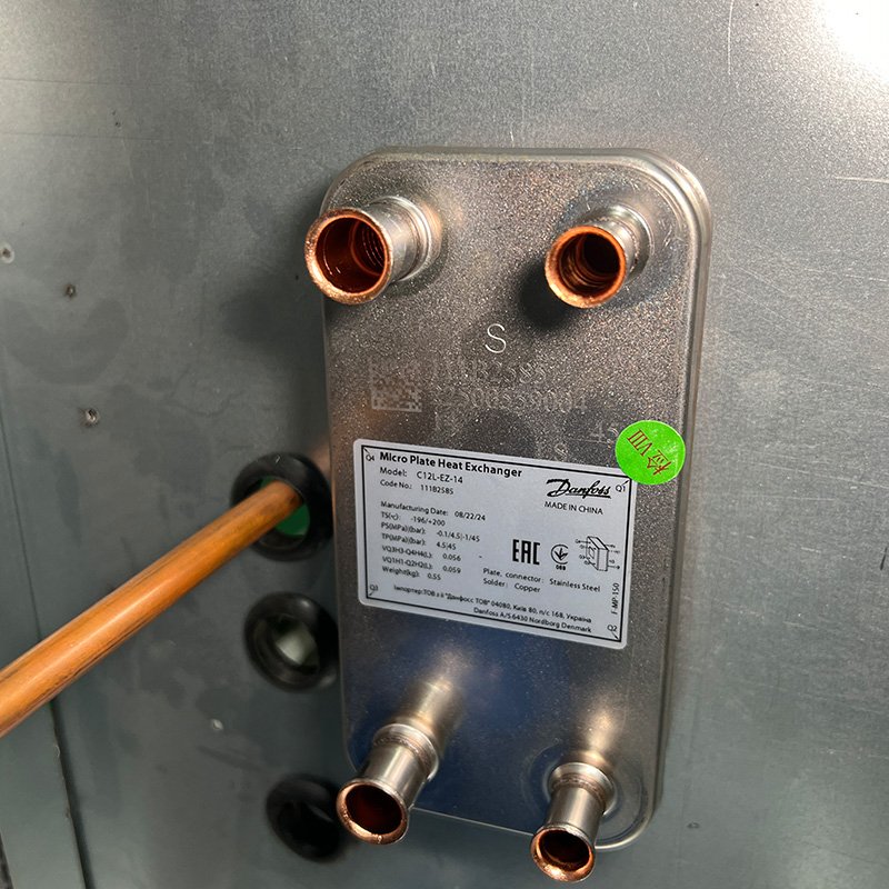 Freezer Parts Refrigeration Mini Condenser Micro Channel Aluminum Heat Exchanger Air Cooled Refrigerator Condenser