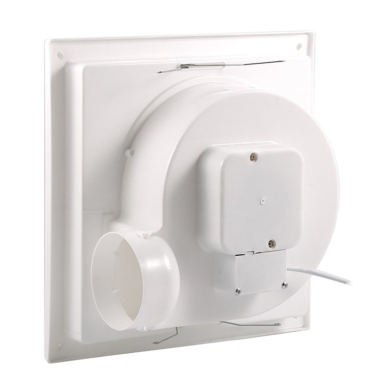 Ultra Quiet 220V AC Motor Home Window Extractor Fan Plastic Duct Ceiling Mounted Ventilation Exhaust Fan for House Bathroom