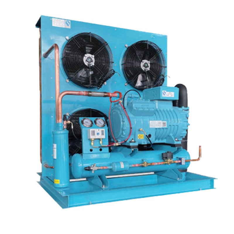 60Hp Semi Hermetic Box Type Condensing Units and Evaporator for a Air Conditioner and Freezer