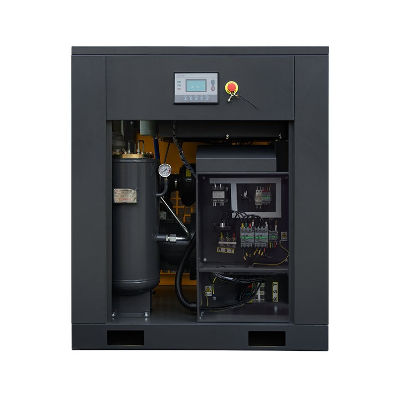 HANDE Screw Air Compressor 15KW 20HP 8/10/12Bar 380v 440v 220v Fixed Speed Power Frequency Direct Drive Industrial Compressor