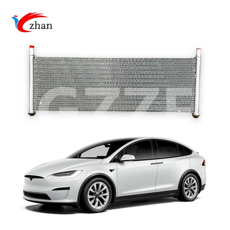 JIFUQI AC A/C Air Conditioner Condenser Radiator OEM 1048498-00-C for 2016-2020 Tesla Model X