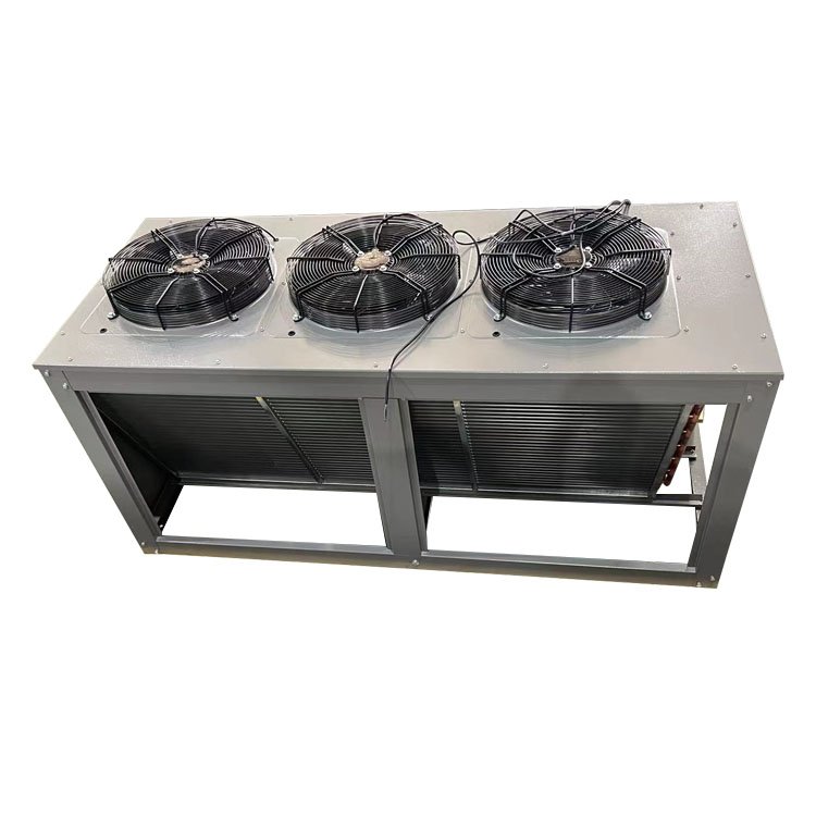 V-type Air-cooled Condenser with 3 Fan Condenser Evaporator Coil for Condensation Device