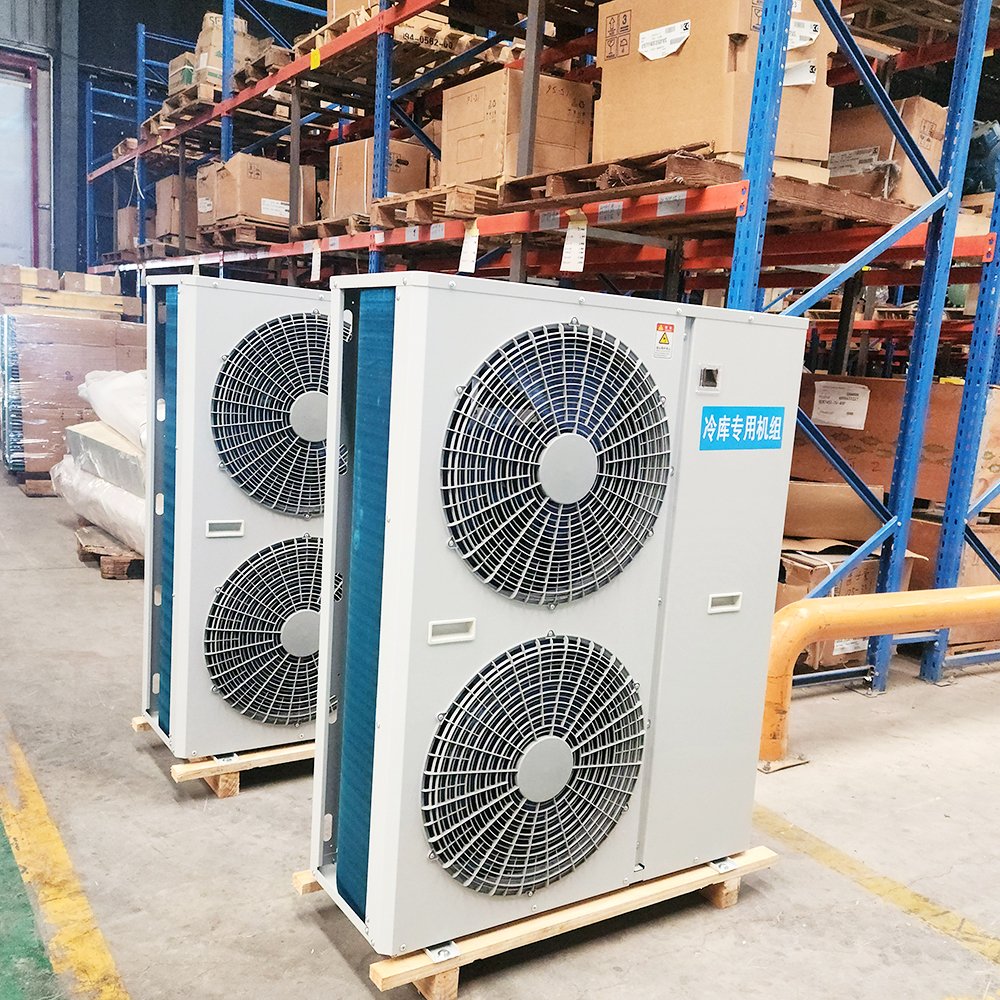 Air Cooled Blast Freezer Refrigeration Unit Cold Room Storage All-in-one Machine for Cold Room