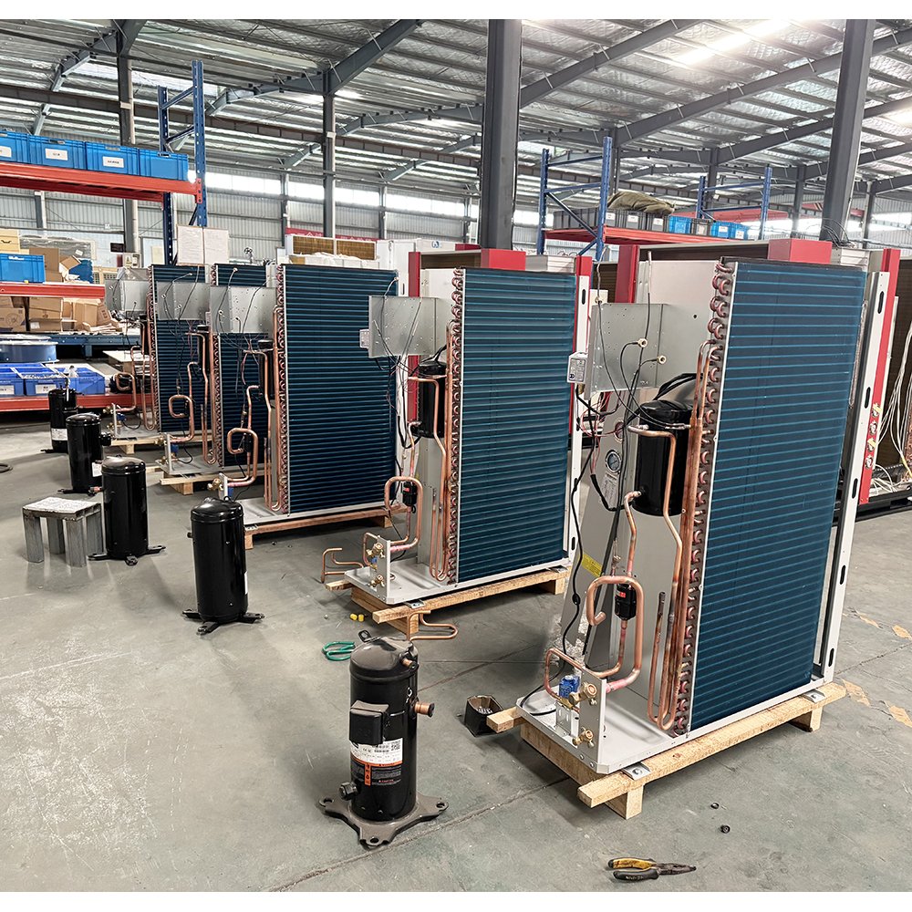 Air Cooled Blast Freezer Refrigeration Unit Cold Room Storage All-in-one Machine for Cold Room