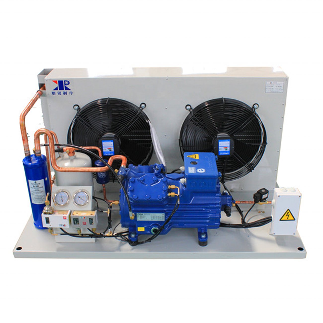 Air Cooled Bock GEA Condensing Unit With Refrigeration Compressor for Cold Storage