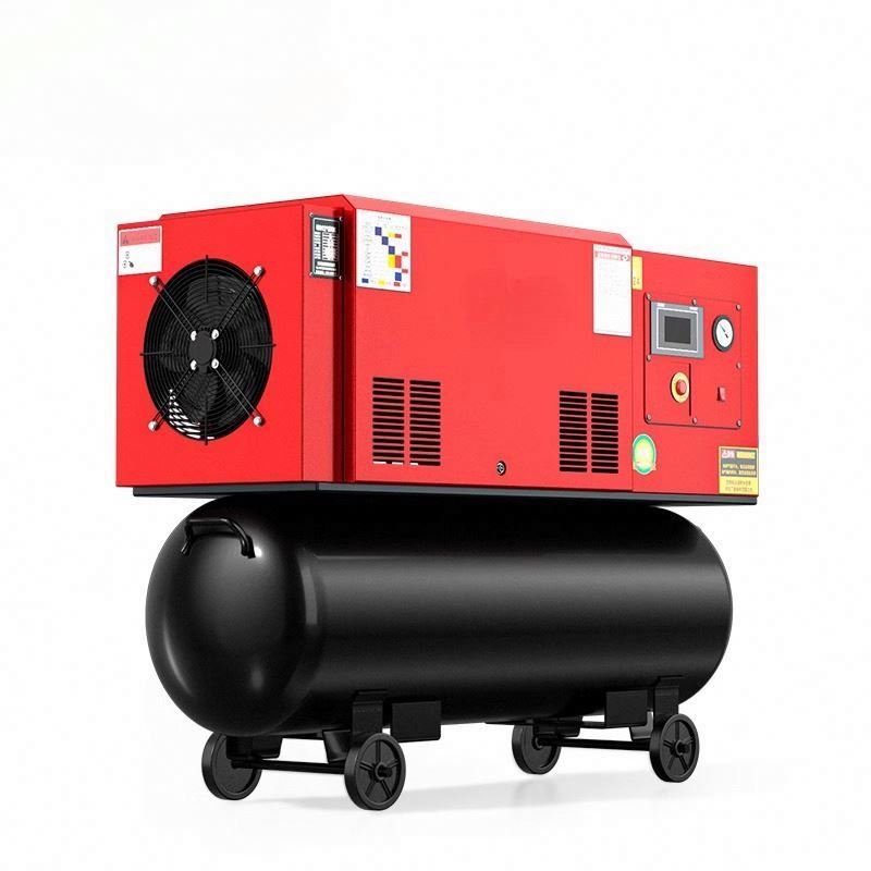ANDUUK Electrical Rotary Screw Air Compressor Compact Screw Compressor 4 In 1 Integrated Air Tank Screw Air Compressor For Laser