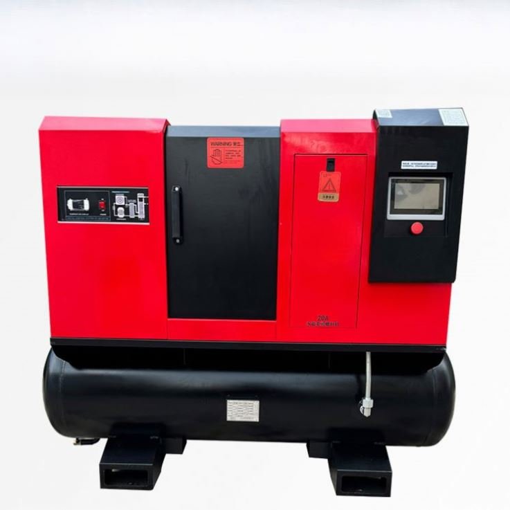 ANDUUK Electrical Rotary Screw Air Compressor Compact Screw Compressor 4 In 1 Integrated Air Tank Screw Air Compressor For Laser