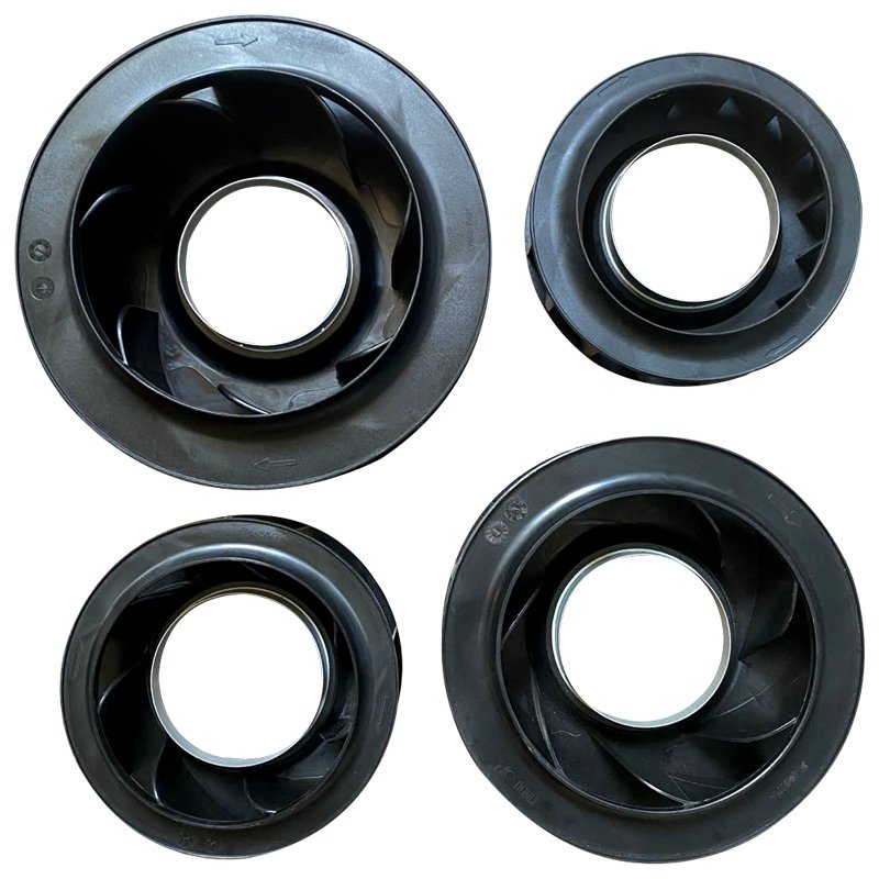 New Design Centrifugal Fan Impeller Types Plastic Centrifugal Blower Fan Wheel