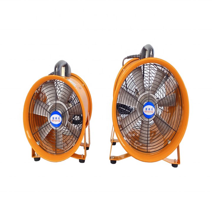 8" 200mm Customized Logo Axial Flow Industrial Portable Ventilator for Exhaust Air Blower Fan