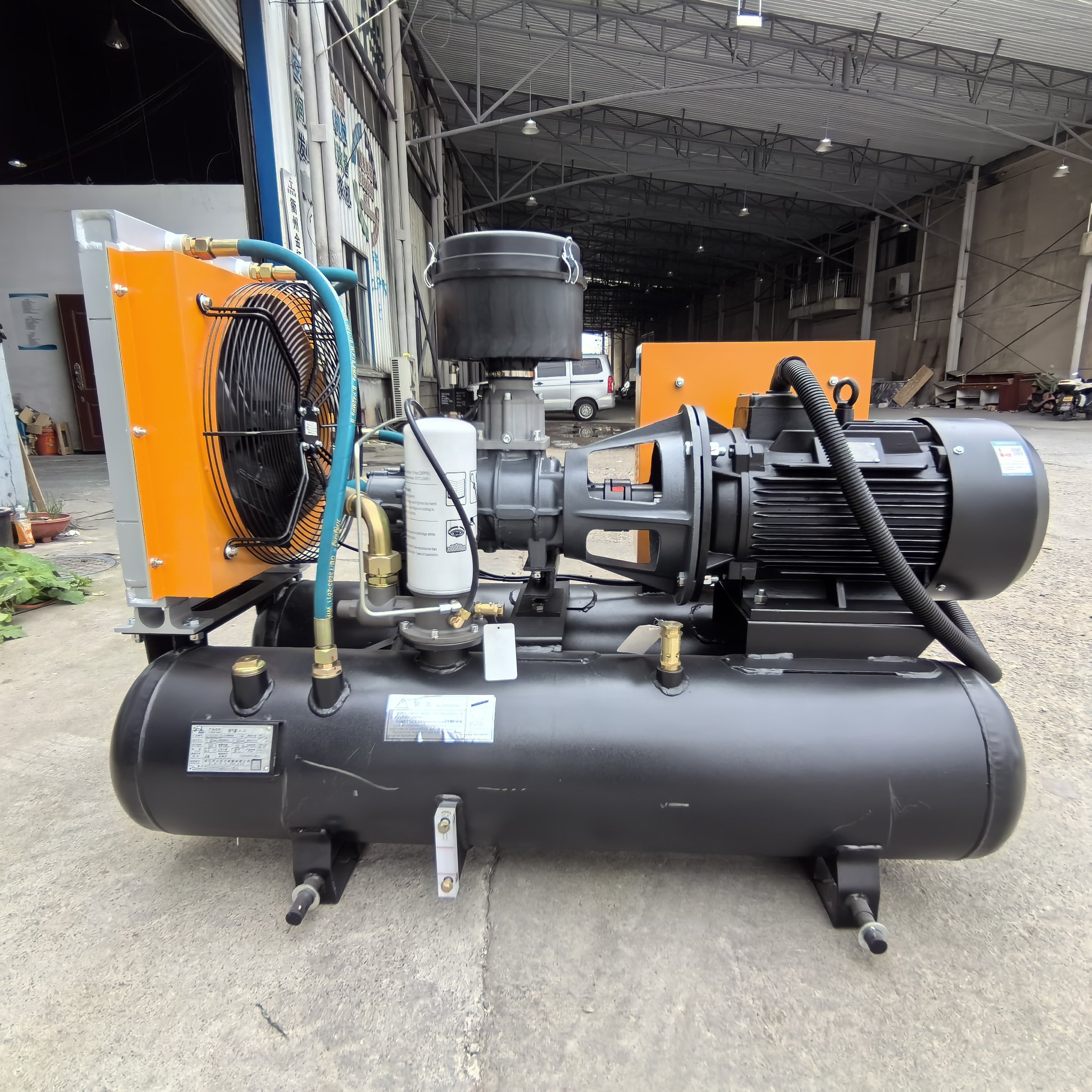 Kaishan LGY-3.6/8G Direct Driven Wheel Mounted Portable Screw air Compressors for Stone Quarrying