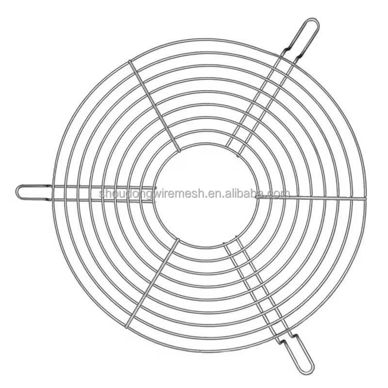 Customized Fan protection Net Fan Accessories Made of Stainless Steel 20 30 60 80cm Axial Fan protection Cover