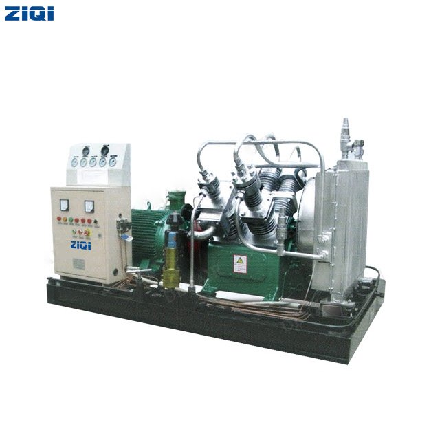 Industrial High Pressure Natural Gas Piston Air Compressor for Gas Filling Station With Water Cooled