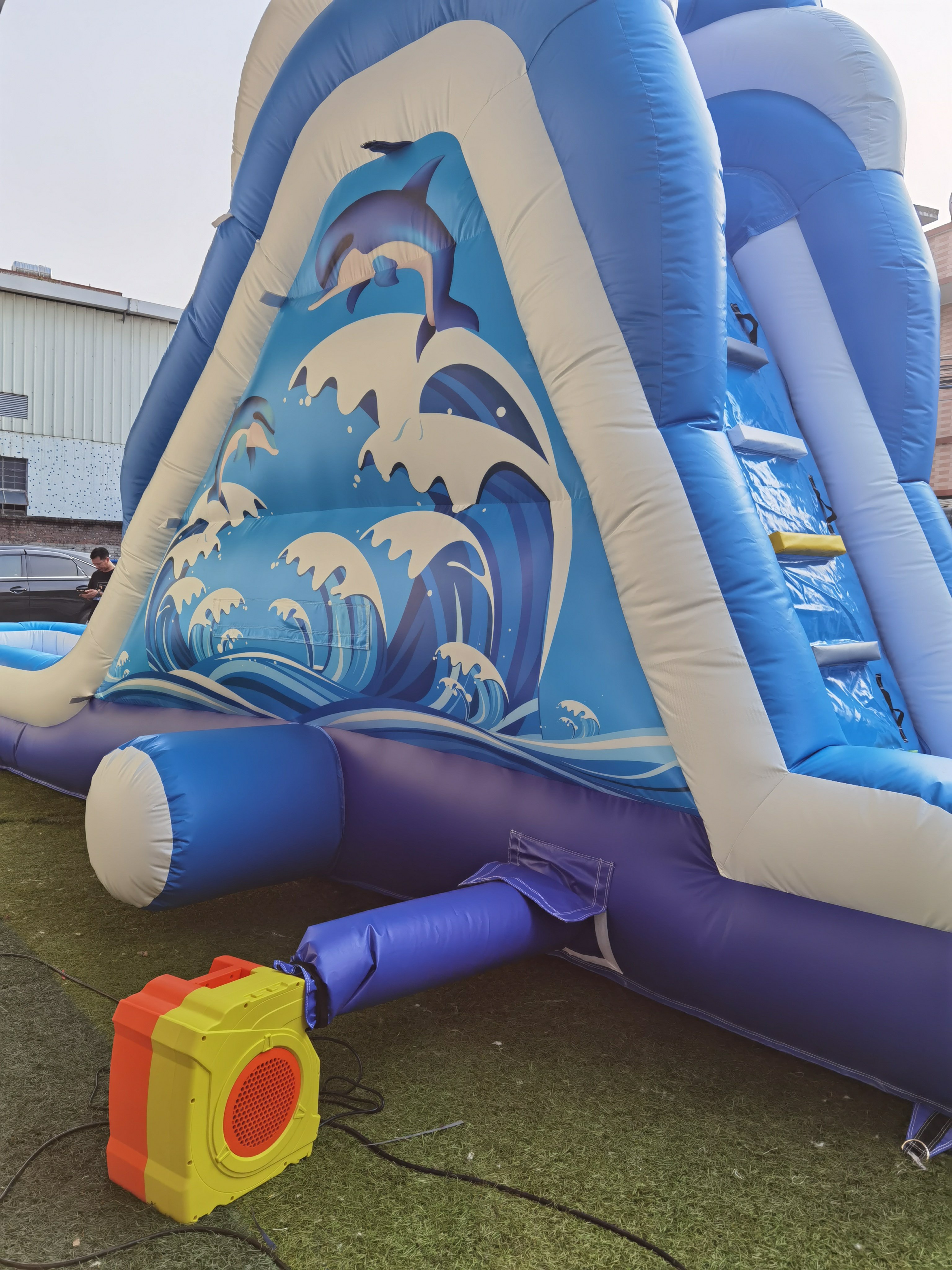 High Wind 2HP MAX 220-240V 50Hz air Blower High Quality for Bouncy Castle Water Slides
