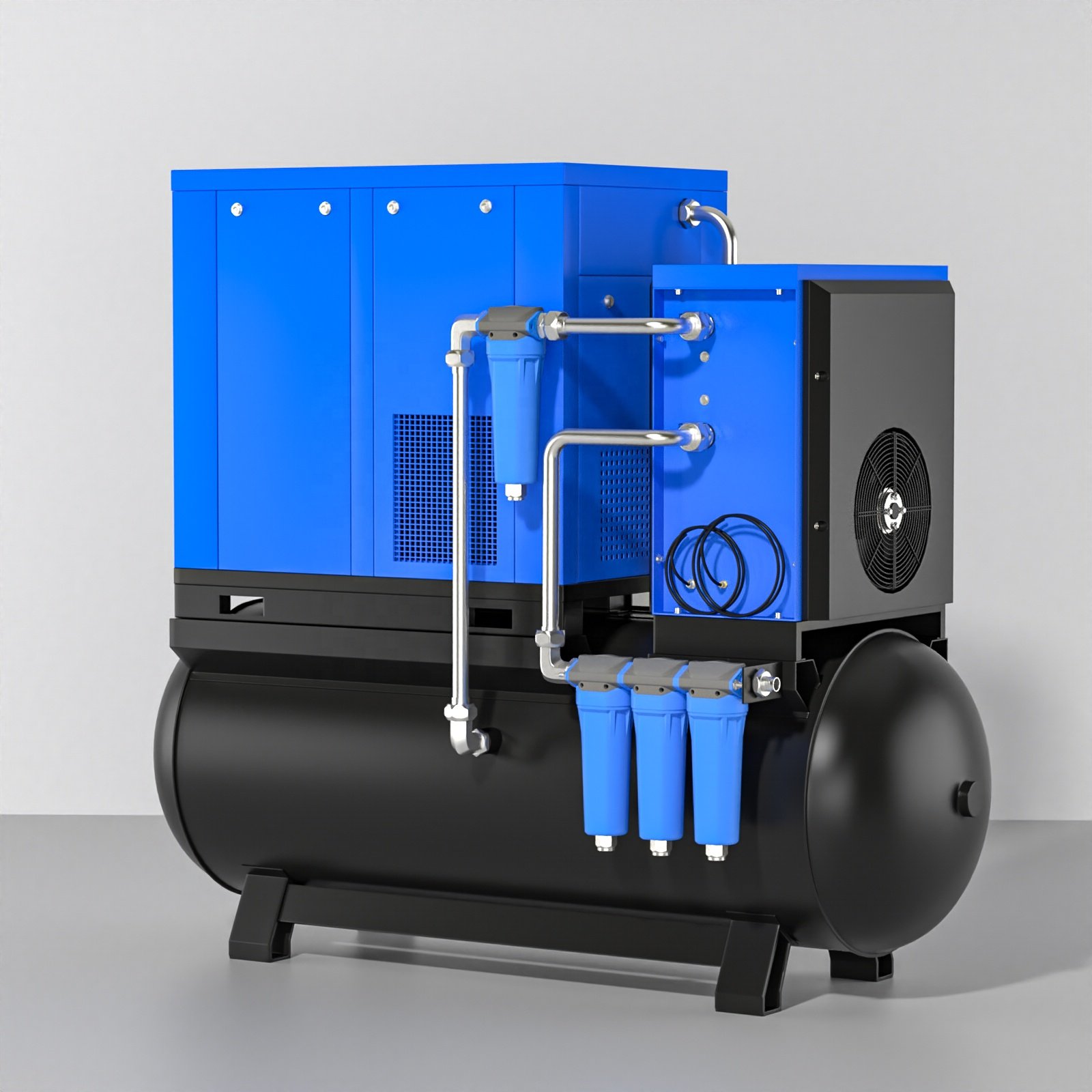 High Efficiency and Energy Saving Screw air Compressor 7bar8bar10bar Industrial Compressor 7.5kw22kw37kw55kw75kw Compressor air