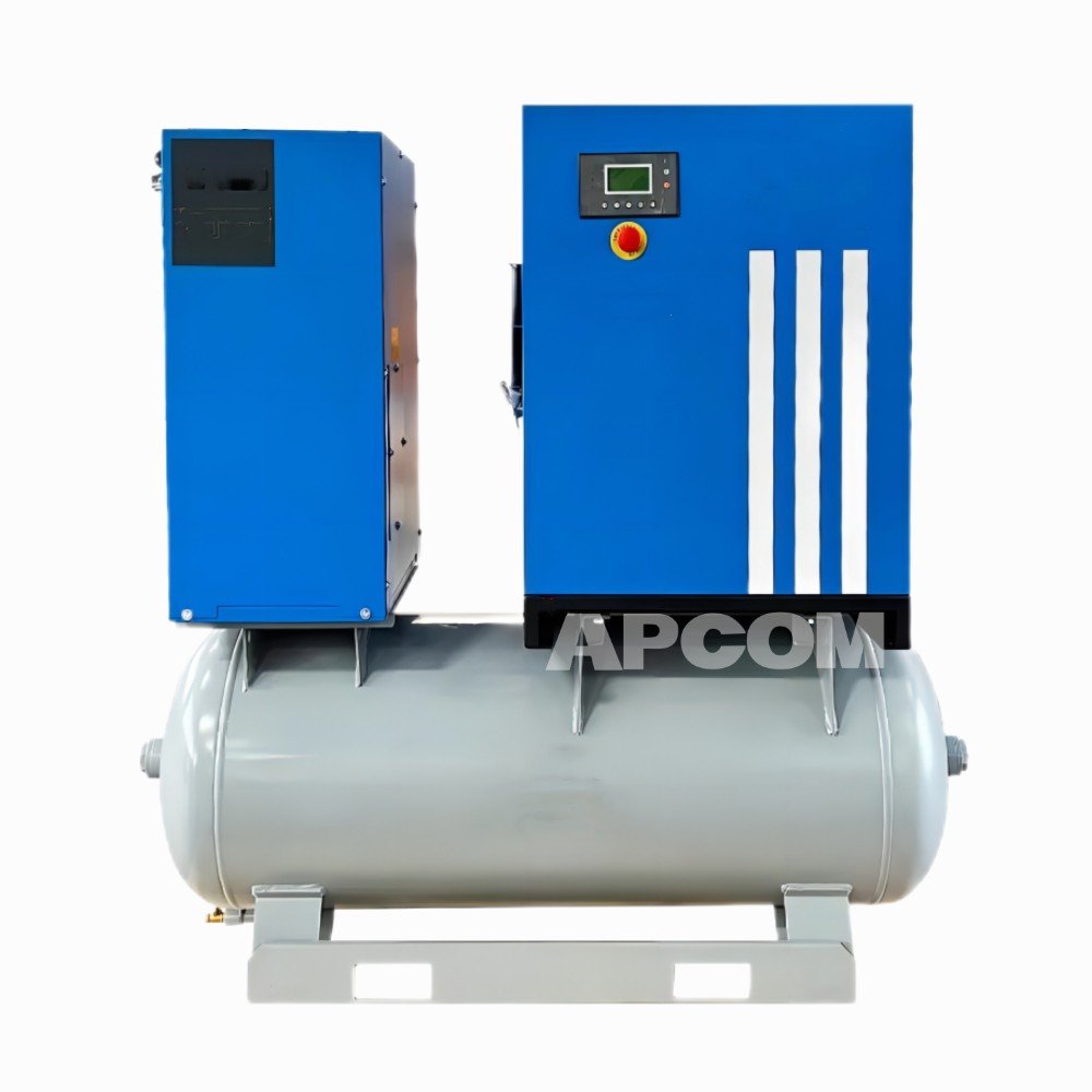 APCOM High Pressure 12bar 16bar 20bar Air-compressor 15kw 22kw 12 16 20 bar Piston Screw air Compressor for Fiber Laser Cutting