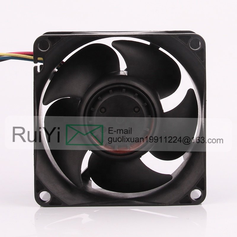 Nidec 24V 48V DC12V 1.33A EC AC 70X70X38MM 7CM 7038 4-wire High Air Volume PwM Heat Dissipation T70E12BUA5-07 Cooling Fan